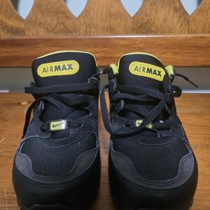 Nike Air Max Kids Shoes - Black and Yellow